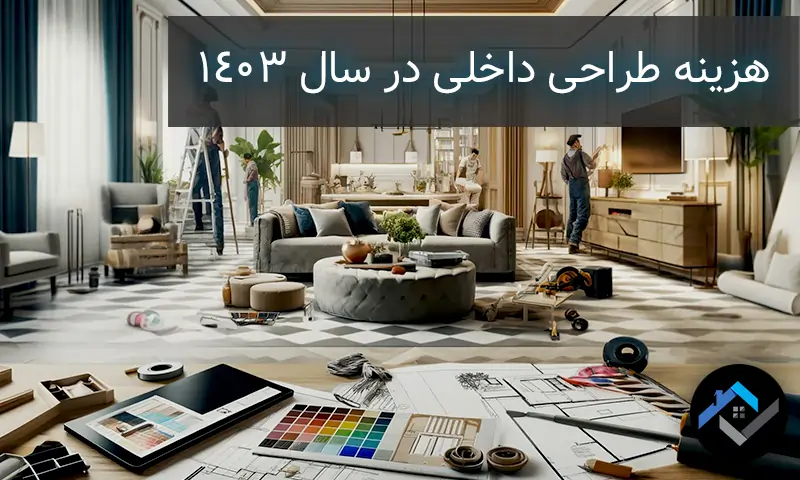هزینه طراحی داخلی در سال 1403