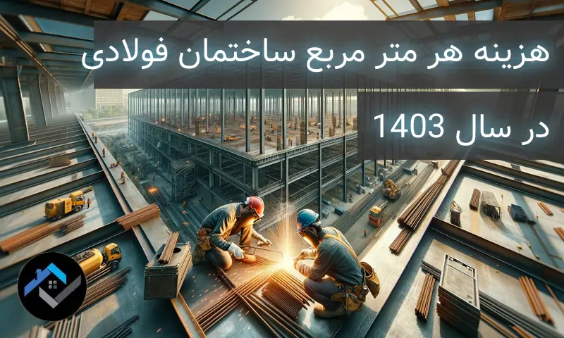 هزینه هر متر مربع ساختمان فولادی در سال ۱۴۰۳
