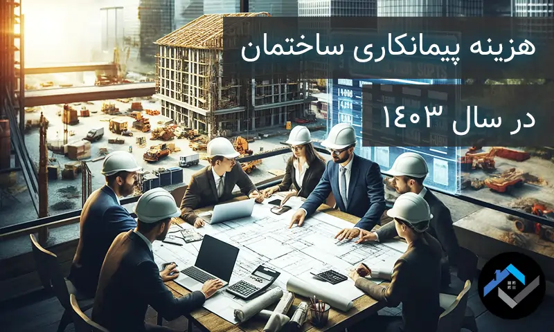 هزینه پیمانکاری ساختمان در سال 1403