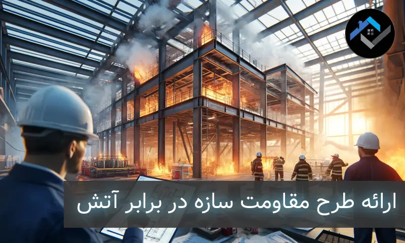 ارائه طرح مقاومت سازه در برابر آتش