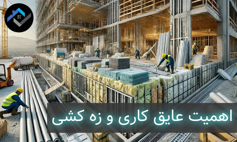اهمیت عایق کاری و زه کشی در ساختمان‌ها