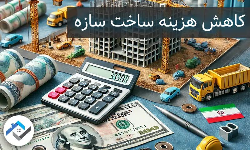 کاهش هزینه ساخت سازه