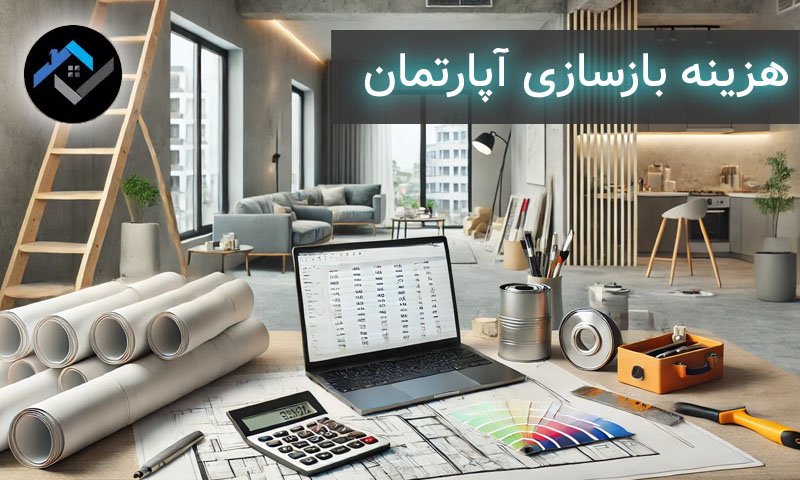 هزینه بازسازی آپارتمان