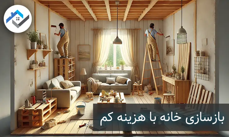 بازسازی خانه با هزینه کم