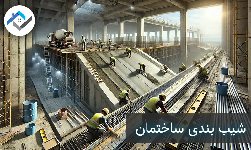 شیب بندی ساختمان