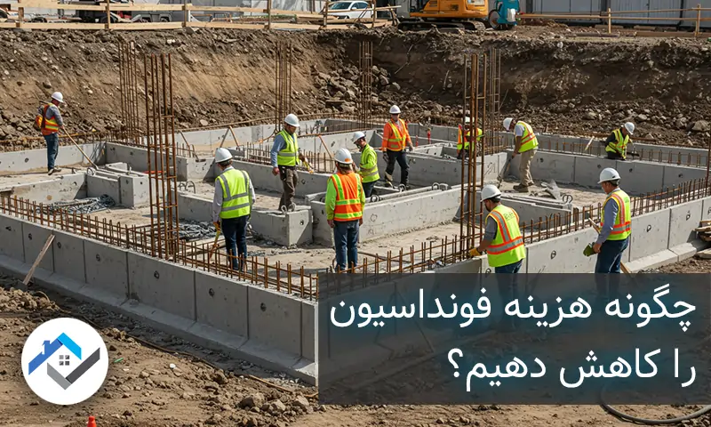 چگونه هزینه فونداسیون را کاهش دهیم؟