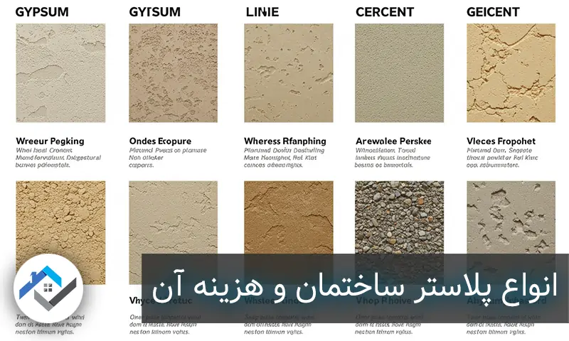 انواع پلاستر ساختمان و هزینه آن