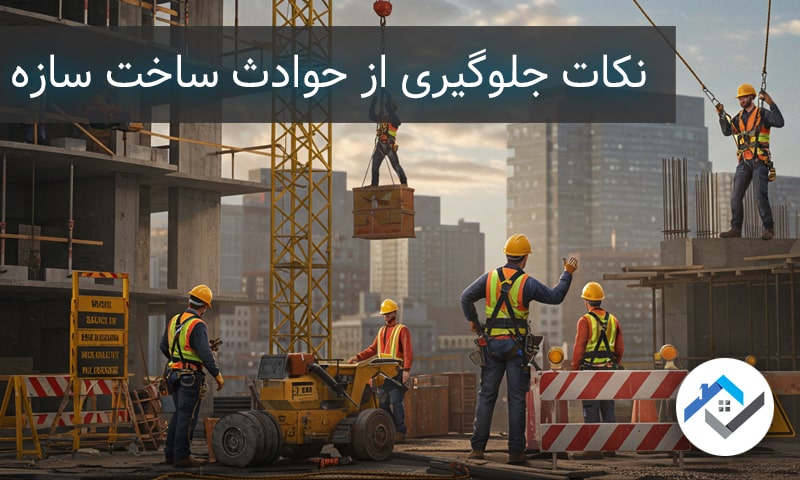 نکات جلوگیری از حوادث ساخت سازه